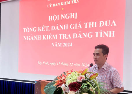 Tổng kết, đánh giá thi đua Ngành Kiểm tra Đảng tỉnh năm 2024