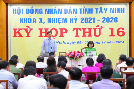 Phiên chất vấn tại Kỳ họp thứ 16 HĐND tỉnh: "Nóng" vấn đề xử lý tài sản công, tang vật vi phạm và tội phạm công nghệ cao