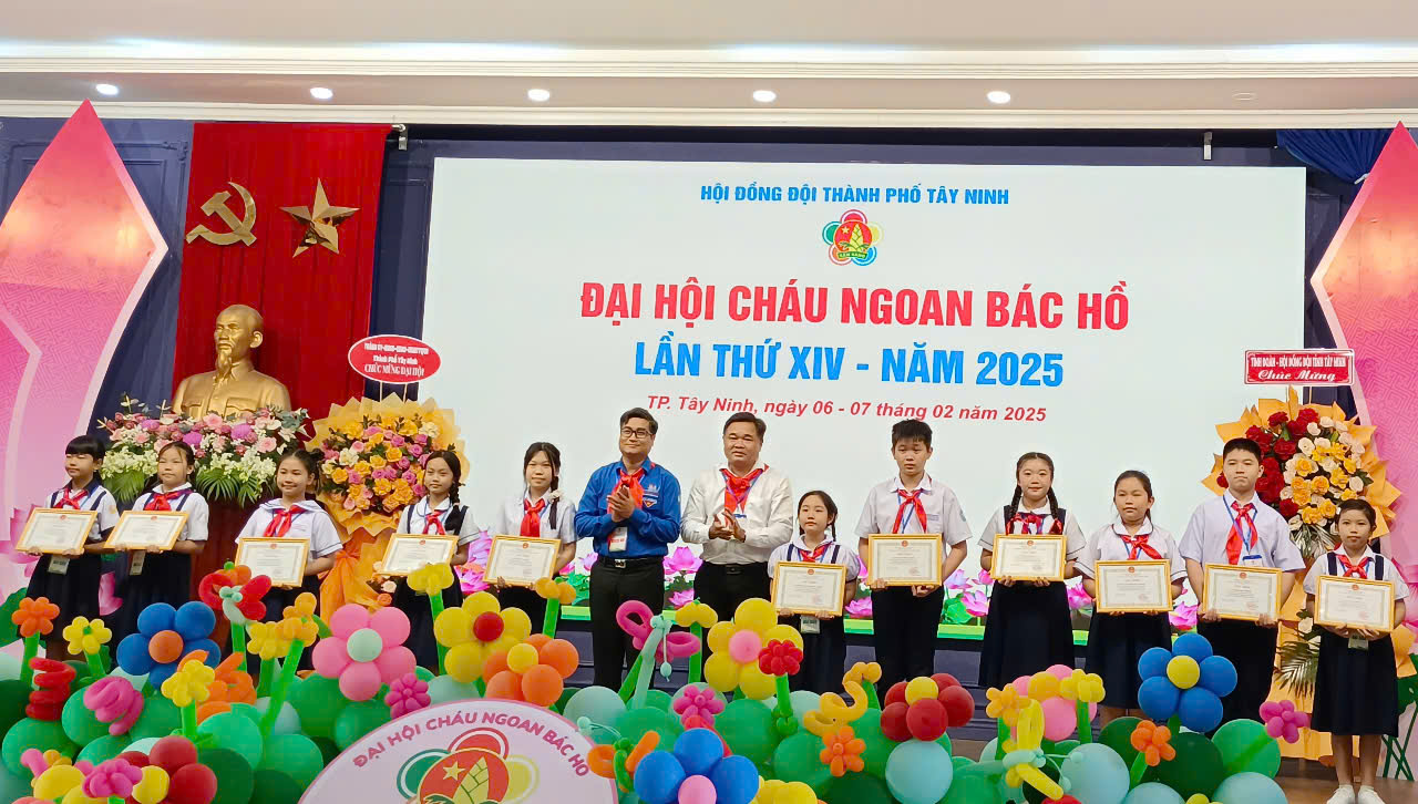 Thành phố Tây Ninh - Đại hội Cháu ngoan Bác Hồ lần thứ 14, năm 2025