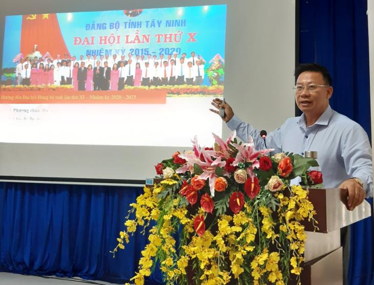 Uỷ ban Mặt trận Tổ quốc Việt Nam​ tỉnh Tây Ninh: Tổ chức Hội nghị đóng góp ý kiến vào dự thảo Văn kiện Đại hội đại biểu Đảng bộ tỉnh Tây Ninh lần thứ XI, nhiệm kỳ 2020 – 2025