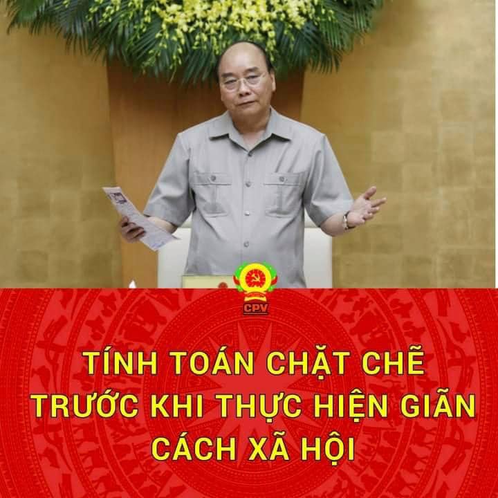 THỦ TƯỚNG: TÍNH TOÁN CHẶT CHẼ TRƯỚC KHI THỰC HIỆN GIÃN CÁCH XÃ HỘI