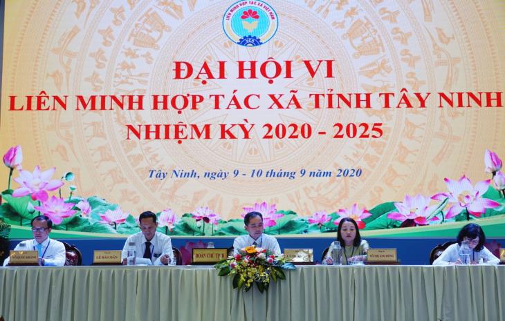 Đại hội Liên minh Hợp tác xã Tây Ninh lần thứ VI: “Hợp tác, đổi mới, phát triển, hiệu quả”