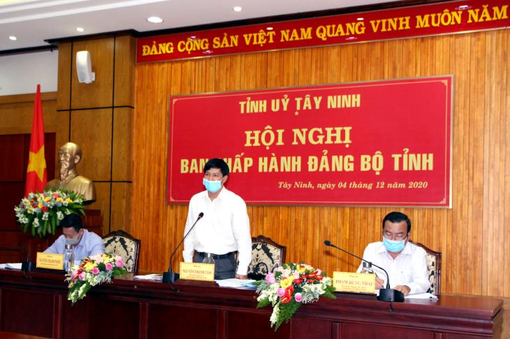 Tỉnh uỷ Tây Ninh: Hội nghị Ban Chấp hành Đảng bộ tỉnh lần thứ 2