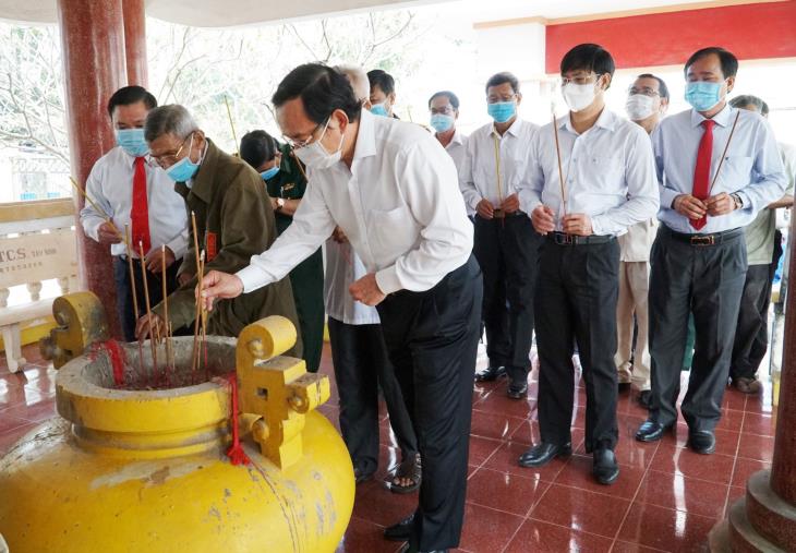 Bí thư Thành uỷ TP. Hồ Chí Minh Nguyễn Văn Nên: Dự họp mặt kỷ niệm 60 năm thành lập Đại đội 33 huyện Gò Dầu 