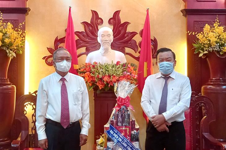 Hội Thánh Tin Lành Việt Nam (miền Nam) thăm, chúc tết Tỉnh uỷ Tây Ninh