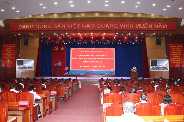 Hơn 1 triệu đảng viên cả nước dự Hội nghị toàn quốc của Đảng