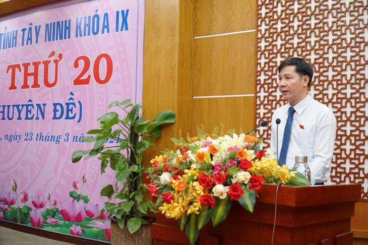 Bế mạc Kỳ họp thứ 20 HĐND tỉnh, khóa IX, nhiệm kỳ 2016 - 2021