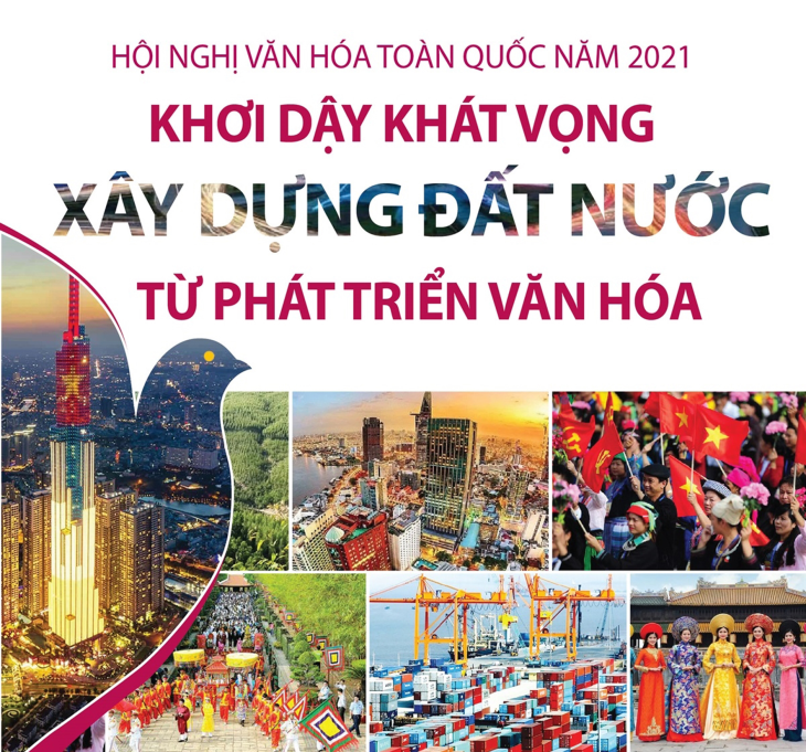 Hội nghị Văn hóa toàn quốc năm 2021: Khơi dậy khát vọng xây dựng đất nước từ phát triển văn hóa