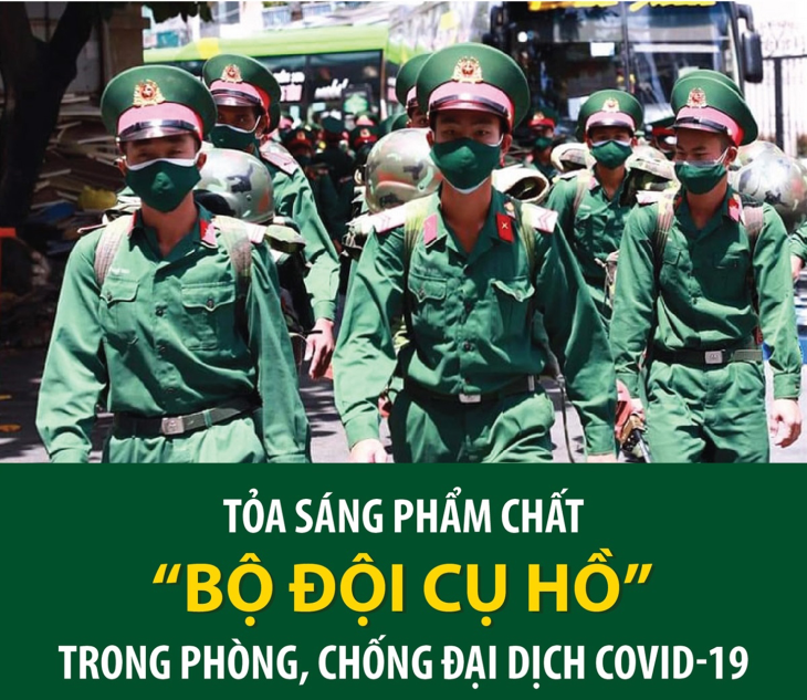 Tỏa sáng phẩm chất “Bộ đội Cụ Hồ” trong phòng, chống đại dịch COVID-19