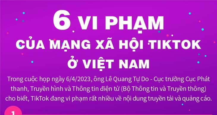 6 vi phạm của mạng xã hội sẽ ở Việt Nam