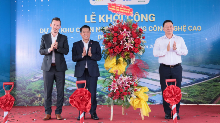 Liên doanh Dehuse – Hùng Nhơn khởi công dự án Khu chăn nuôi ứng dụng công nghệ cao DHN Tây Ninh 