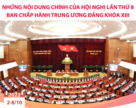 Những nội dung chính của Hội nghị lần thứ 8 Ban Chấp hành Trung ương Đảng khóa XIII