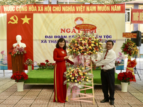 Tân Biên: tổ chức Ngày hội Đại đoàn kết toàn dân tộc
