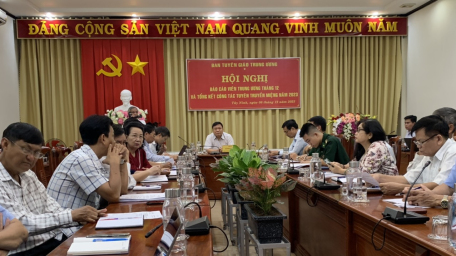 Hội nghị Báo cáo viên Trung ương tháng 12/2023