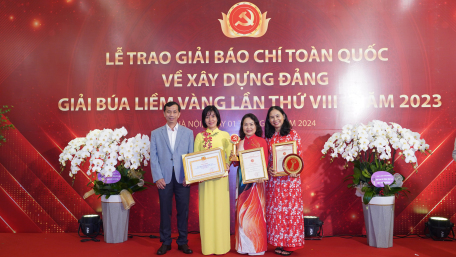 Ban Tuyên giáo Tỉnh uỷ Tây Ninh đạt Giải tập thể xuất sắc Giải báo chí toàn quốc về xây dựng Đảng lần thứ VIII - năm 2023