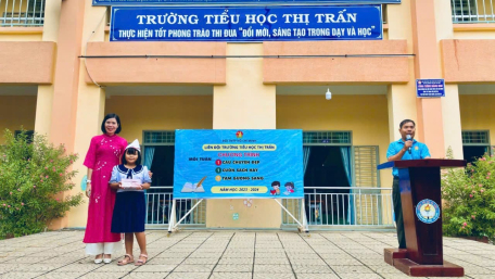 Hiệu trưởng Trường Tiểu học Thị Trấn Dương Minh Châu -  Tấm gương tiêu biểu trong học tập và làm theo Bác