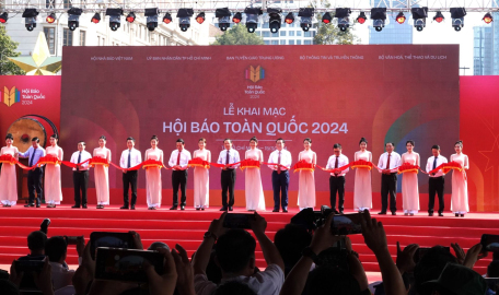 Khai mạc Hội Báo toàn quốc 2024: “Báo chí Việt Nam – Tiên phong, đổi mới vì sự nghiệp cách mạng của Đảng và Nhân dân”