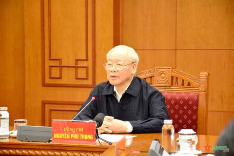 Tổng Bí thư Nguyễn Phú Trọng: Một số vấn đề cần được đặc biệt quan tâm trong công tác chuẩn bị nhân sự Đại hội XIV của Đảng