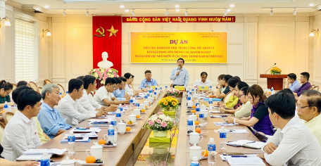 Thành uỷ Tây Ninh tiếp và làm việc với đoàn khảo sát của Học viện Chính trị Khu vực II