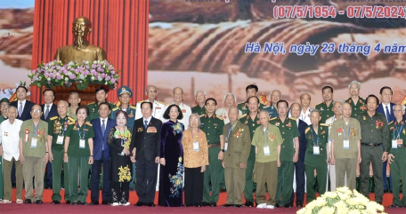 Gặp mặt cựu chiến binh, thanh niên xung phong tham gia Chiến dịch Điện Biên Phủ