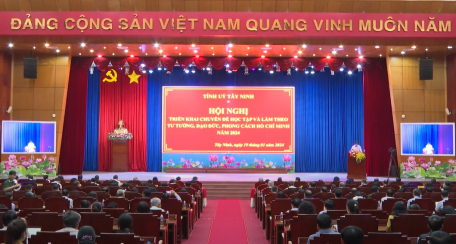 Tây Ninh ban hành chuyên đề năm 2024 học tập và làm theo tư tưởng, đạo đức, phong cách Hồ Chí Minh