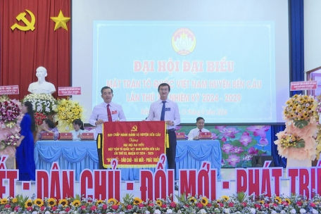 Đại hội đại biểu Mặt trận Tổ quốc Việt Nam huyện Bến Cầu lần thứ XII nhiệm kỳ 2024 - 2029