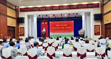 Huyện uỷ Châu Thành tổ chức Hội nghị tiến hành quy trình công tác cán bộ.