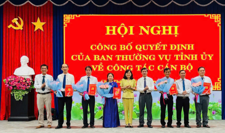 Ban Thường vụ Huyện ủy Châu Thành tổ chức Hội nghị trao Quyết định chỉ định bổ sung Ủy viên Ban Chấp hành Đảng bộ huyện Châu Thành nhiệm kỳ 2020 – 2025 của Ban Thường vụ Tỉnh ủy.