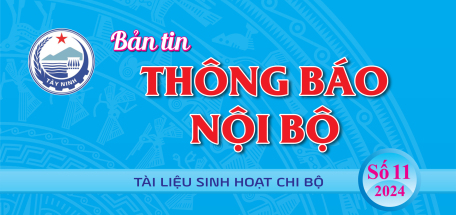 BẢN TIN THÔNG BÁO NỘI BỘ SỐ 11 NĂM 2024