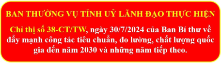 Ban Thường vụ Tỉnh uỷ lãnh đạo thực hiện Chỉ thị số 38-CT/TW, ngày 30/7/2024 của Ban Bí thư