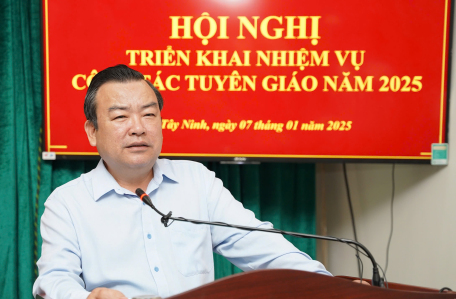 Ban Tuyên giáo Tỉnh uỷ:  Triển khai nhiệm vụ công tác Tuyên giáo năm 2025