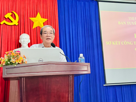Hòa Thành: Sơ kết công tác tuyên giáo và dân vận quý I năm 2025