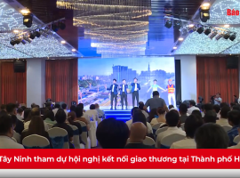 Tây Ninh tham dự hội nghị kết nối giao thương tại Thành phố Hồ Chí Minh